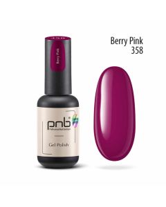 Гель-лак PNB №358 Berry Pink, 8 мл