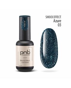 Гель-лак PNB Shock Effect 03 Azure, 8 мл