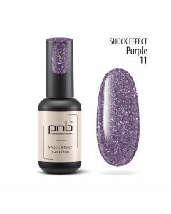 Гель-лак PNB Shock Effect 11 Purple, 8 мл
