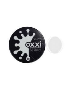 Гель-паста OXXI Professional біла, 5 мл