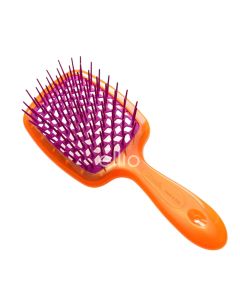 Гребінець Janeke Superbrush, помаранчевий з фуксією