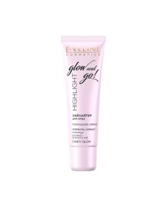 Хайлайтер для обличчя Eveline Highlight Glow And Go Candy Glow, 20 мл