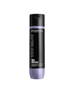 Кондиционер для питания и блеска волос оттенков блонд Matrix Total Results So Silver Conditioner, 300 мл