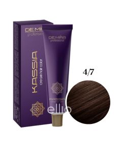 Крем-фарба для волосся DEMIRA Professional KASSIA 4/7, 90 мл