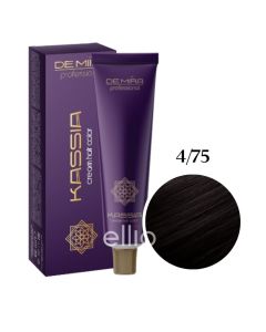 Крем-фарба для волосся DEMIRA Professional KASSIA 4/75, 90 мл