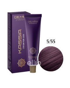 Крем-фарба для волосся DEMIRA Professional KASSIA 5/55, 90 мл