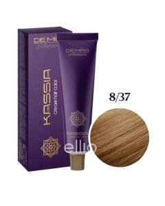 Крем-фарба для волосся DEMIRA Professional KASSIA 8/37, 90 мл