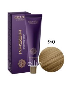 Крем-фарба для волосся DEMIRA Professional KASSIA 9/0, 90 мл