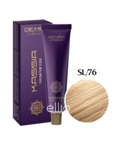 Крем-фарба для волосся DEMIRA Professional KASSIA SL/76, 90 мл