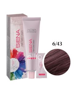 Крем-фарба для волосся jNOWA Professional SIENA CHROMATIC SAVE 6/43, 90 мл