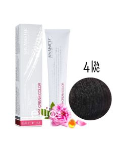 Крем-фарба для волосся Spa Master Basic Line 4/24 VС, 100 мл