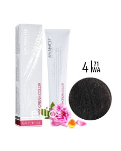 Крем-фарба для волосся Spa Master Basic Line 4/71 WA, 100 мл
