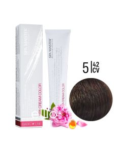 Крем-фарба для волосся Spa Master Basic Line 5/42СV, 100 мл