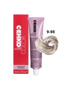 Крем-фарба C:EHKO 9/98 яскравий блонд сандре фіолетовий, 60 мл