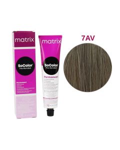 Крем-краска для волос Matrix Socolor Beauty 7AV, 90 мл