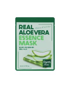 Тканевая маска для лица с экстрактом алоэ FarmStay Real Aloe Vera Essence Mask, 23 мл