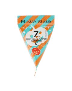 Ночная маска с экстрактом тыквы May Island 7 Days Secret Healing Pumpkin Sleeping Pack, 3 г