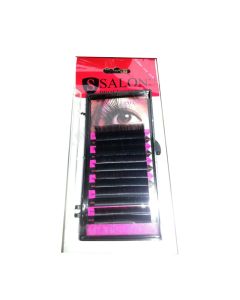 Накладные ресницы пучками Salon Professional 8-10-12 мм, черные