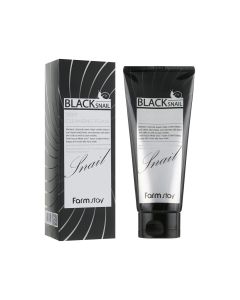 Пенка для лица с муцином чёрной улитки FarmStay Black Snail Deep Cleansing Foam, 180 мл