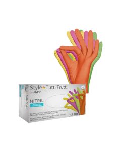 Перчатки нитриловые AMPri Style Tutti Frutti (M), 1 шт