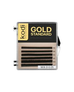 Ресницы черные Kodi D 0.05 (6 рядов 8-2,9-2,10-2) Gold Standart