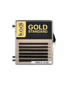 Ресницы черные Kodi D 0.10 (6 рядов 8-2,9-2,10-2) Gold Standart