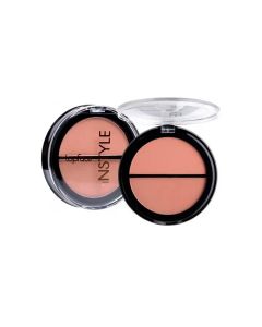 Рум'яна двокольорові TopFace Instyle Twin Blush On PT353 (001), 10 г