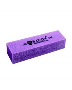 Бафик Salon Professional 240 грит - фиолетовый, брусок