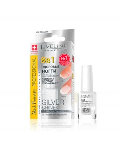 Уход "Здоровые ногти" Eveline Nail Therapy Professional 8в1 Strong Nail, 12 мл