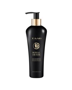 Шампунь для гладкости и детоксикации волос T-LAB Professional Royal Detox Duo Shampoo, 300 мл