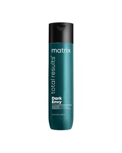 Шампунь для нейтрализации красных оттенков на темных волосах Matrix Total Results Dark Envy Shampoo, 300 мл