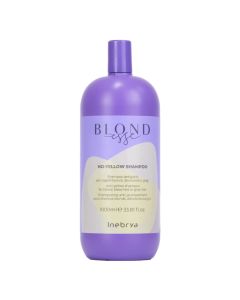 Шампунь для обесцвеченных или седых волос Inebrya Blondesse No-Yellow Shampoo, 1000 мл