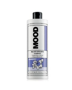 Шампунь с фиолетовым пигментом для нейтрализации желтизны Mood Silver Specific Shampoo Pro, 400 мл