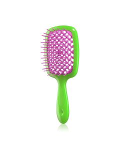 Щітка для волосся Janeke Superbrush Small зелена з фуксією (86SP234VV)