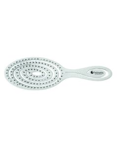 Щетка массажная овальная Hairway Eco Wheat мятная 8 рядов 08095-23