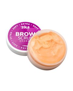 Скраб для брів екстра м'який Zola Brow Scrub Extra Soft Orange, 100 мл