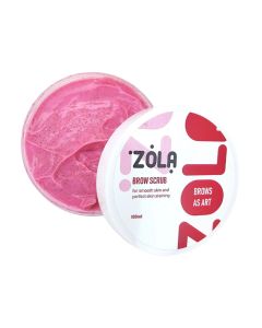 Скраб для бровей Zola Brow Scrub розовый, 100 мл