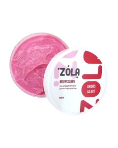 Скраб для брів Zola Brow Scrub рожевий, 100 мл