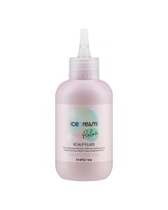 Скраб-флюїд для очищення шкіри голови Inebrya Scalp Fluid tri-action dermo-purifiyng, 150 мл