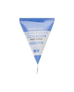 Содовый скраб для лица с коллагеном FarmStay Baking Powder Collagen Pore Scrub, 7 г