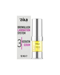 Состав для ламинирование бровей и ресниц Zola Step 3 Keratin Serum