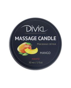 Свічка масажна для рук та тіла Divia "Манго" Ds1570, 30 мл