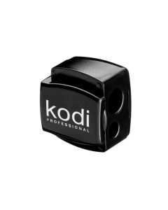 Точилка для косметичних олівців (чорна, з двома лезами) Kodi