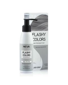 Тонуюча маска для волосся Neva Flashy Colours Silver Grey, 100 мл