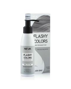 Тонирующая маска для волос Neva Flashy Colours Silver Grey, 100 мл