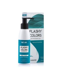 Тонирующая маска для волос Neva Flashy Colours Turquoise, 100 мл