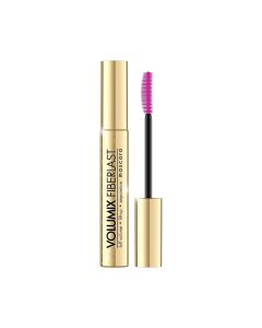 Туш для вій Eveline Cosmetics Volumix Fiberlast об'ємна (золота), 10 мл