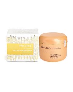 Увлажняющая ночная маска для лица с коллагеном 3W Clinic Collagen Sleeping Pack, 100 мл