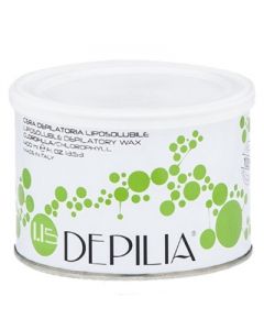 DEPILIA Віск для депіляції в банці Зелене яблуко 400 мл 1.15
