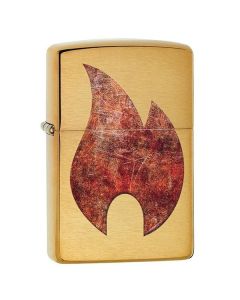 Запальничка Zippo 204B Rusty Flame Design (арт.29878)